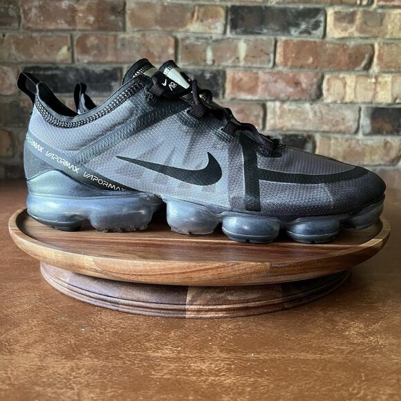 Nike Air Vapormax Men's 13 Ghost Black Running Athletic Gym Shoes Sneakers - Picture 5 of 16